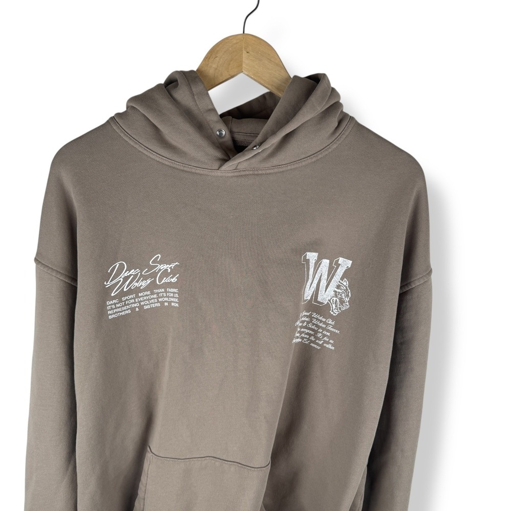 Darc Sport Wolves Club Hoodie Size XL Limited Edition Streetwear Bodybuilding - Picture 7 of 11